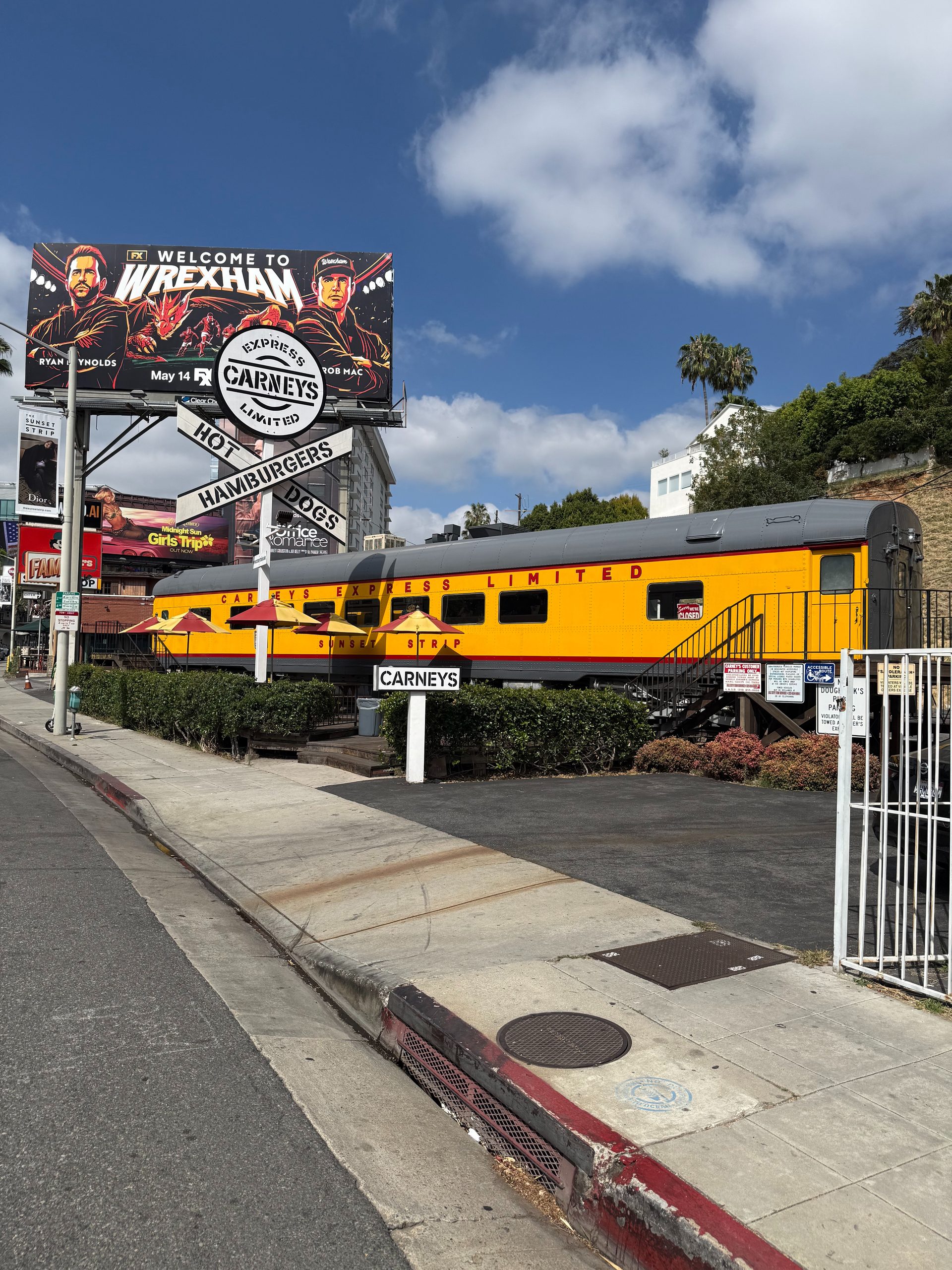 A Real Train on Sunset Strip